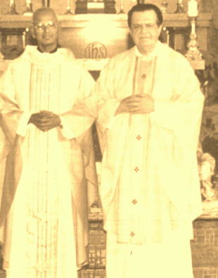 Fr. Julian and Msgr. Luciana